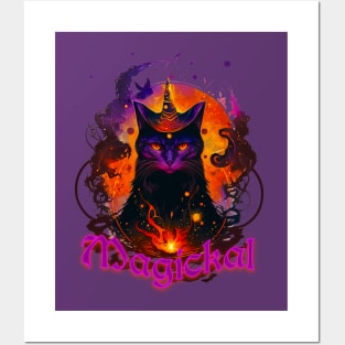 Occult Kitty Posters and Art